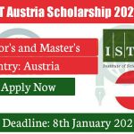 Institute of Science and Technology (IST) Fully Funded Scholarship 2021 In Austria