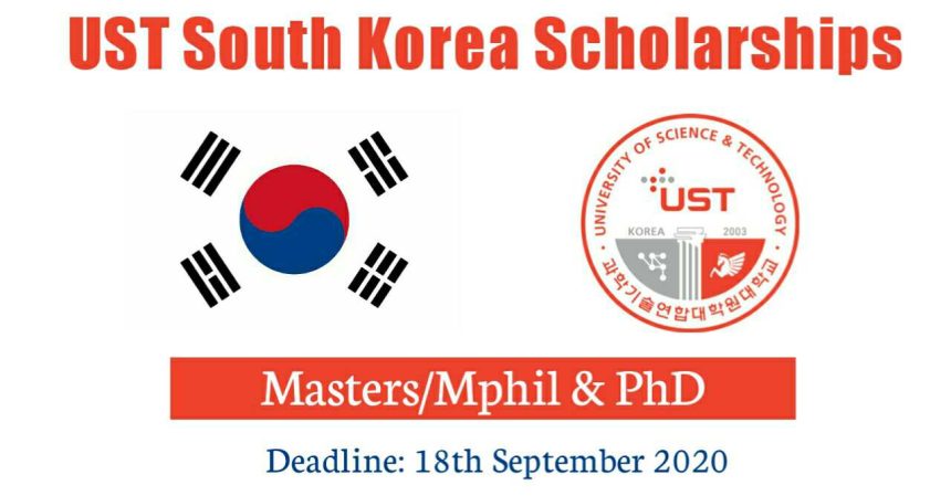 UST South Korea Scholarships 2021 at University of South Korea| Fully Funded