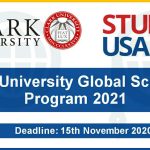 Clark Global Scholars Program 2021 In USA - Undergraduate Degree