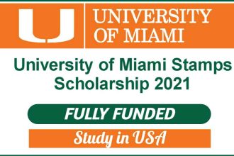 University of Miami Stamps Undergraduate Scholarship 2021 in USA - Fully Funded