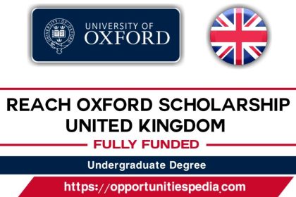 Reach Oxford Scholarship 2025 in UK (Fully Funded)