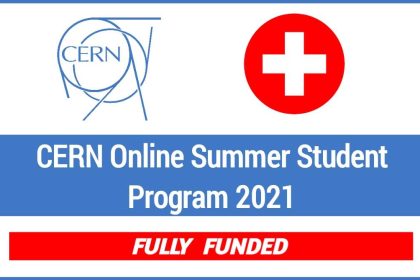 CERN Online Summer Student Program 2021 for Bachelor & Master Degree Students - Fully Funded