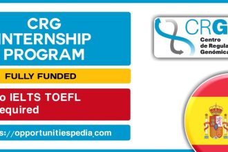 CRG Internship Program 2022 in Spain (Fully Funded)