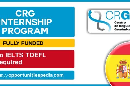 CRG Internship Program 2022 in Spain (Fully Funded)