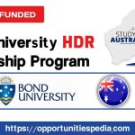 Bond University HDR Scholarships in Australia 2025 (Fully Funded)