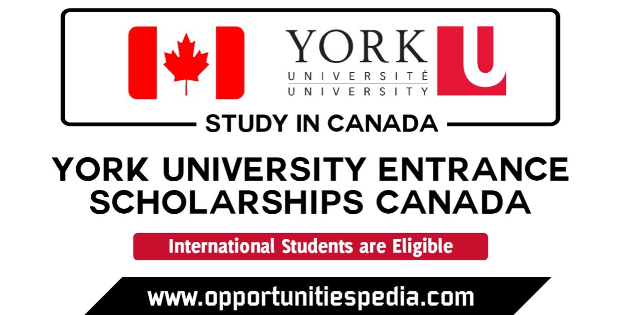 York University Scholarships 2025-2026 (Study in Canada)