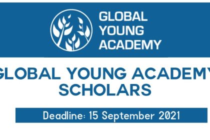 Global Young Academy Scholars 2022 (Call for New Members)
