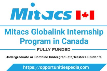 Mitacs Globalink Research Internship 2026 in Canada (Fully Funded)