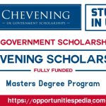 Chevening Scholarship 2026 in the UK (Fully Funded)