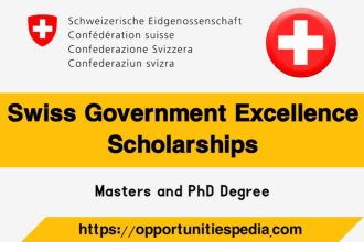 Swiss Government Excellence Scholarships 2026-2027