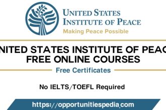 USIP Free Online Courses 2024 (Free Certificates)