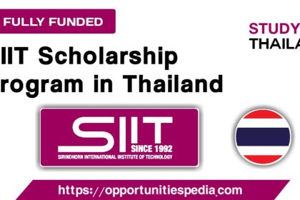 SIIT Scholarships 2026 in Thailand (Fully Funded)