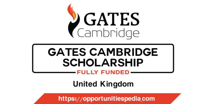 Gates Cambridge Scholarship 2026-27 in the UK (Fully Funded)