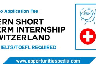 CERN Short Term Internship 2025 in Switzerland