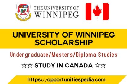 University of Winnipeg President Scholarship 2025 (Study in Canada)
