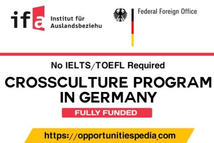 CrossCulture Program 2026 in Germany (Fully Funded)