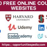 Top 10 Free Online Courses Websites in 2022