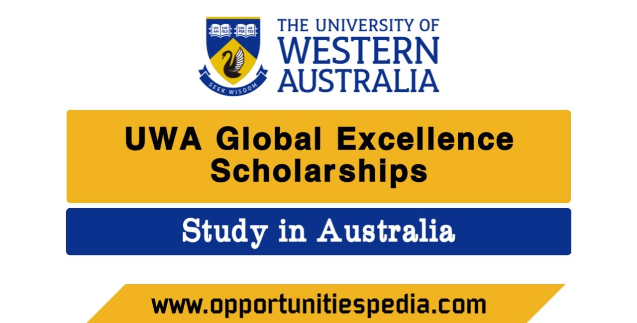 University of Western Australia Global Excellence Scholarship 2025