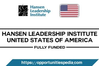 Hansen Leadership Institute 2026 in USA (Fully Funded)