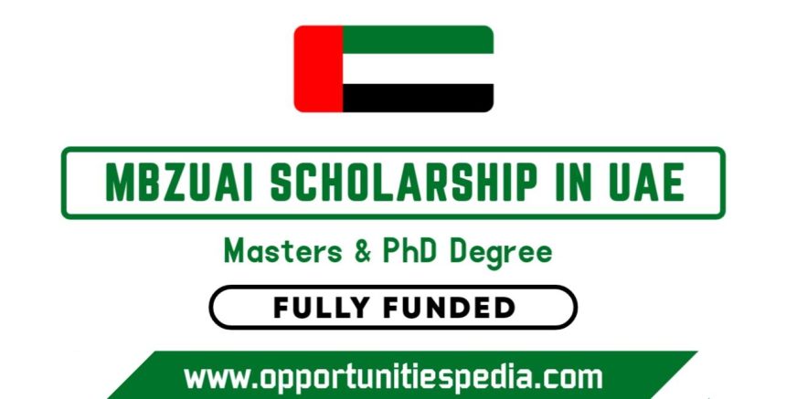 MBZUAI Scholarships in UAE 2026 (Fully Funded)