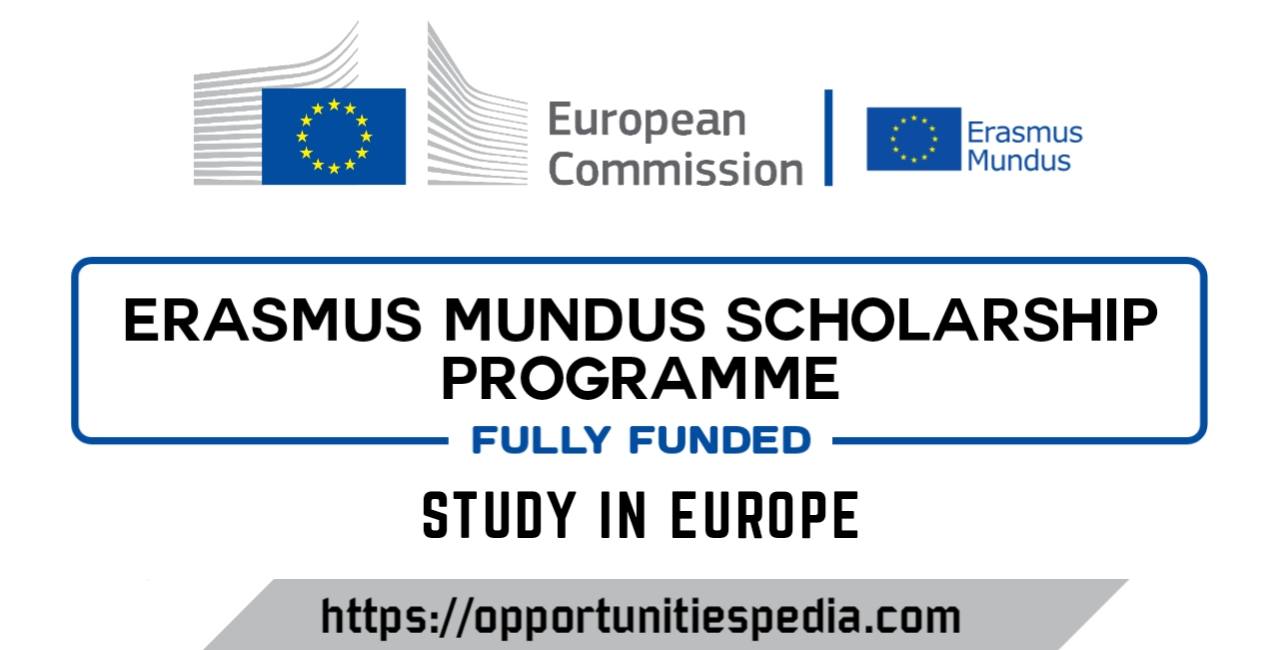 Erasmus Mundus Scholarship 2026 (Study in Europe)