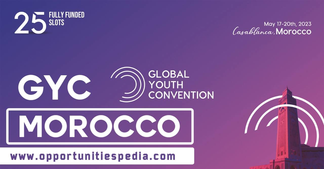 Global Youth Convention in Morocco 2023 (Fully Funded)
