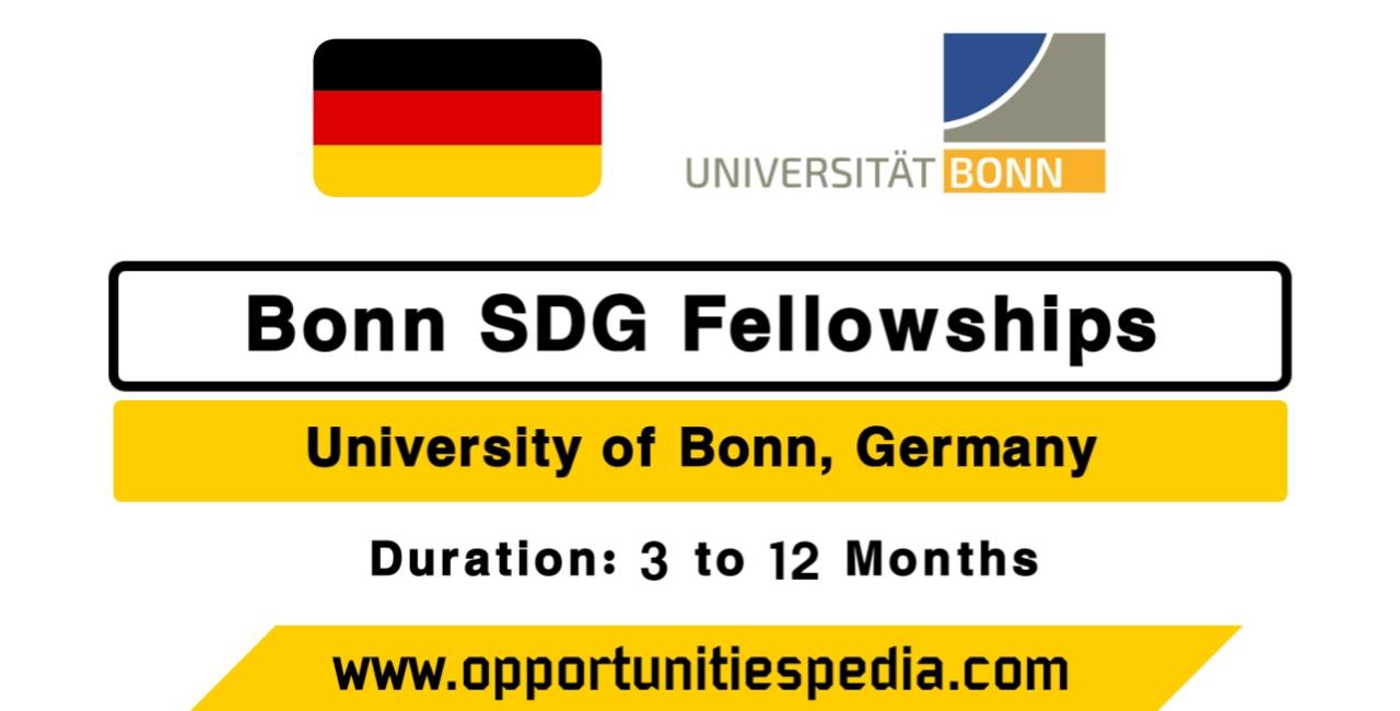Bonn SDG Fellowships in Germany 2026 (Funded)