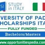 University of Padua Scholarships in Italy 2025-26 (Fully Funded)