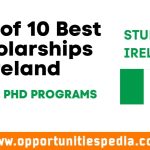 10 Best Scholarships 2025-2026 in Ireland for International Students