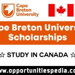 Cape Breton University Entrance Scholarships in Canada 2024
