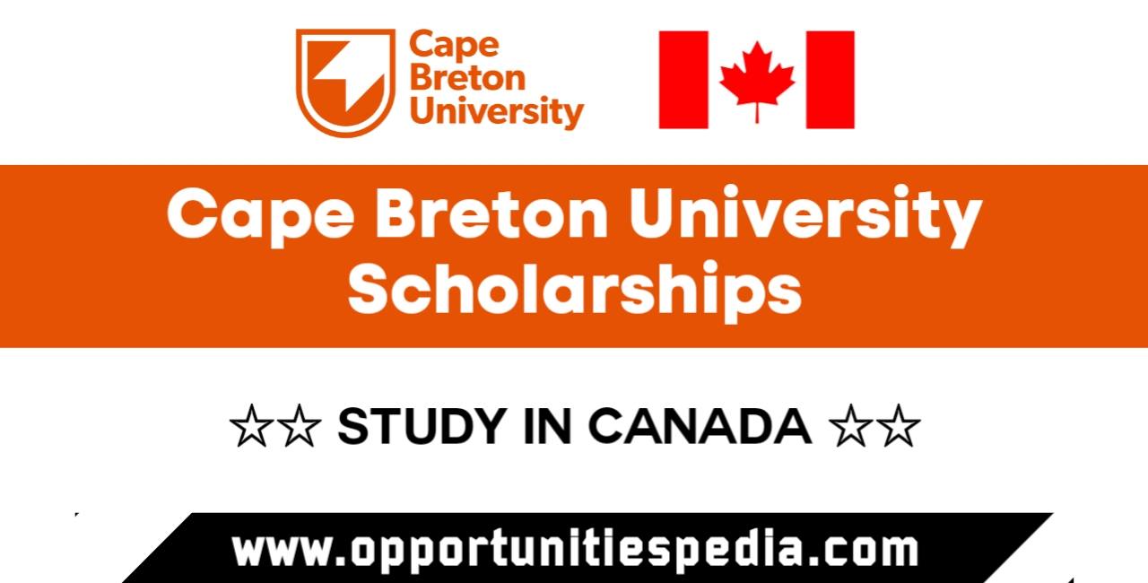 Cape Breton University Entrance Scholarships in Canada 2024