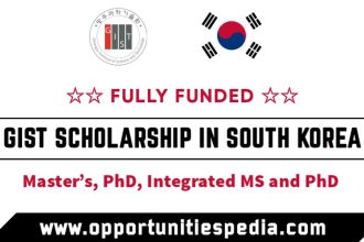 GIST Scholarships in South Korea 2026 (Fully Funded)