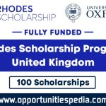 Rhodes Scholarship Program 2026 in UK (Fully Funded)