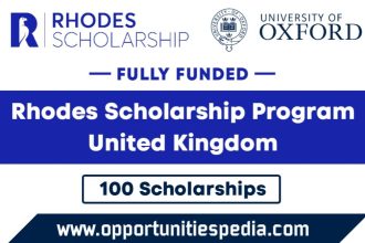 Rhodes Scholarship Program 2026 in UK (Fully Funded)