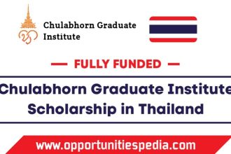 Chulabhorn Graduate Institute Scholarship in Thailand 2026 (Fully Funded)
