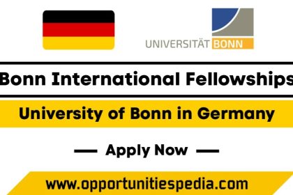 Bonn International Fellowships 2026 in Germany