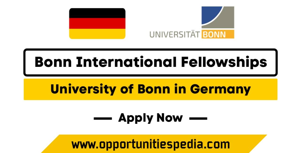 Bonn International Fellowships 2026 in Germany