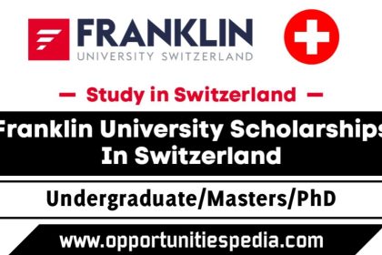 Franklin University Scholarships in Switzerland 2025 (Study in Switzerland)