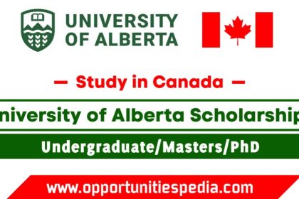 University of Alberta Scholarships 2025 (Study in Canada)