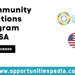 Community Solutions Program 2025 in the USA (Fully Funded)