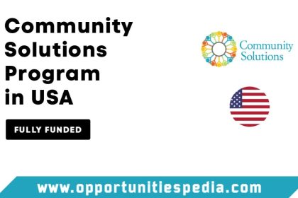 Community Solutions Program 2025 in the USA (Fully Funded)