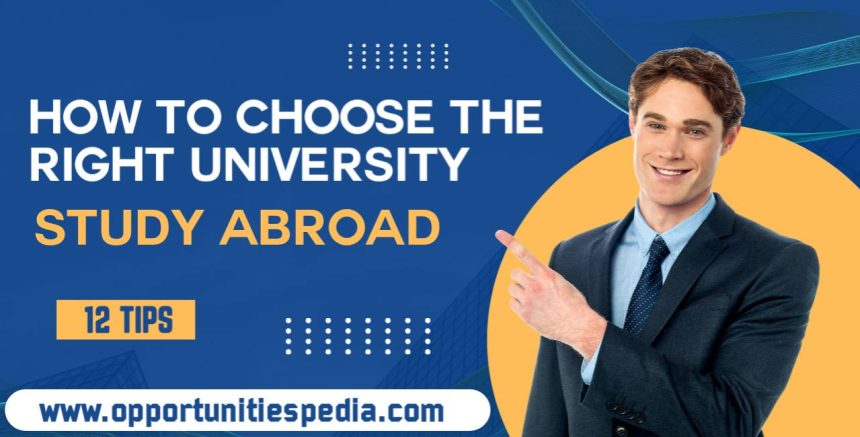 How to choose a University to Study Abroad? 12 Tips