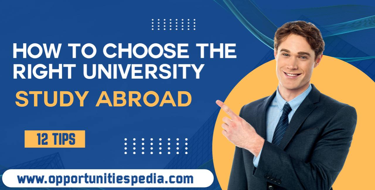 How to choose a University to Study Abroad? 12 Tips