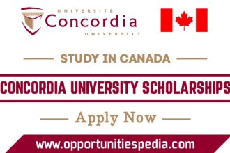 Concordia University Scholarships 2025-2026 | Study in Canada