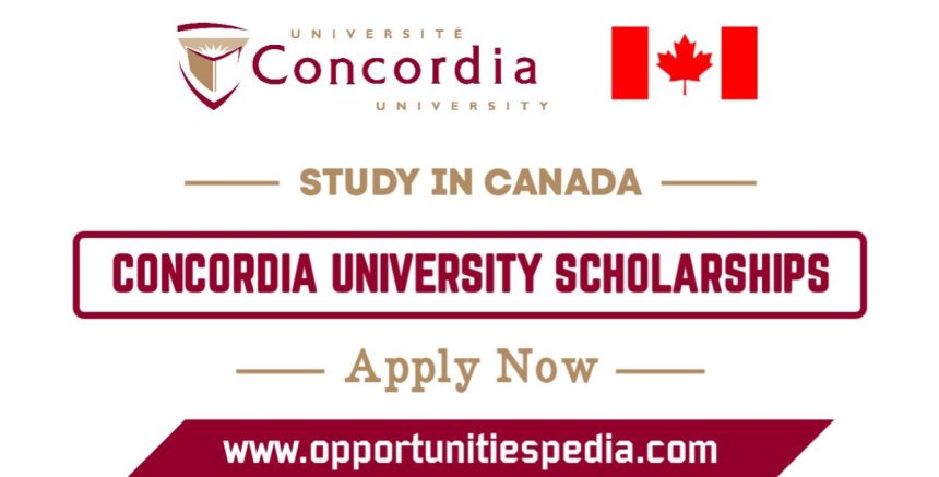 Concordia University Scholarships 2025-2026 | Study in Canada