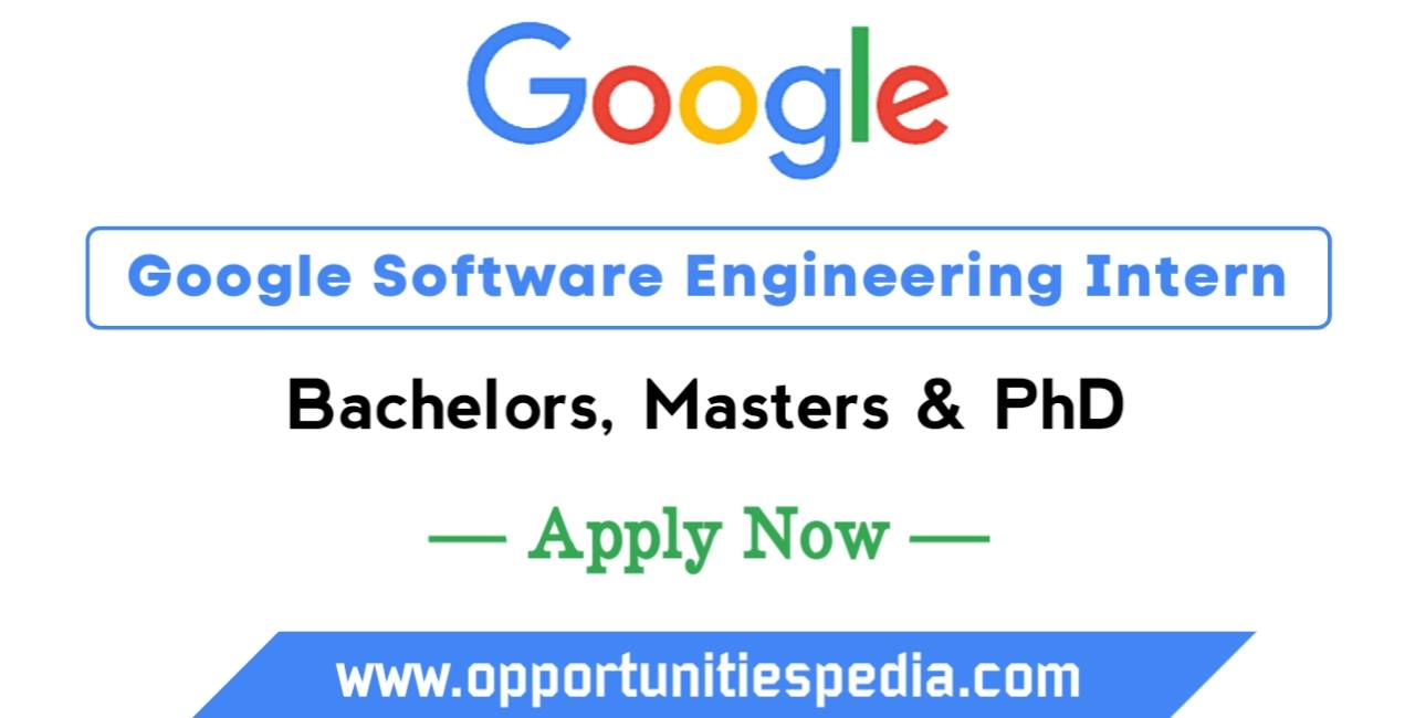 Google Software Engineering Intern 2025 (Apply Now)