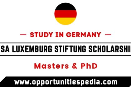 Rosa Luxemburg Stiftung Scholarships 2025-2026 in Germany