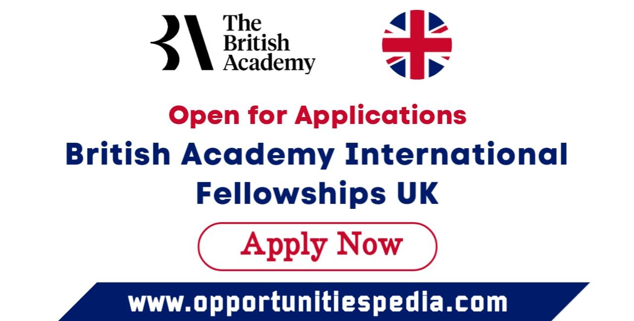 British Academy International Fellowships 2025 in the UK