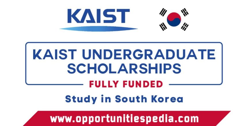 KAIST Undergraduate Scholarships 2026 in South Korea (Fully Funded)
