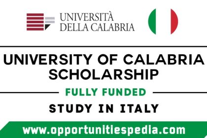 University of Calabria Scholarships 2025-26 in Italy | Fully Funded